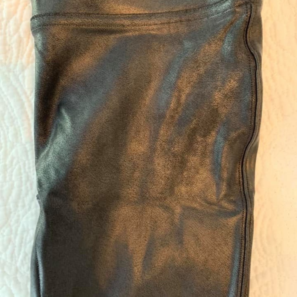 Spanx Faux Leather Leggings